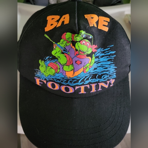 Vintage 1992 Teenage Mutant Ninja Turtles Snapback Kids Hat - Picture 1 of 2